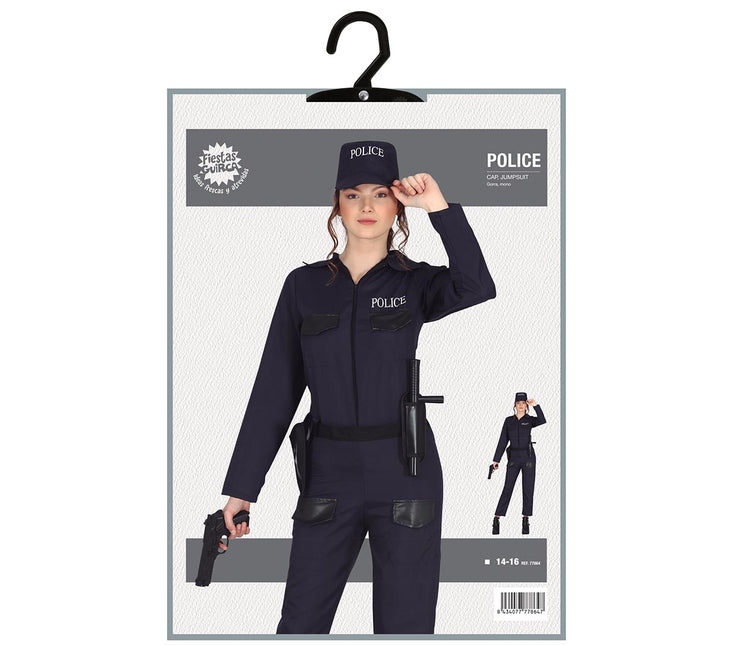 Costume de police fille