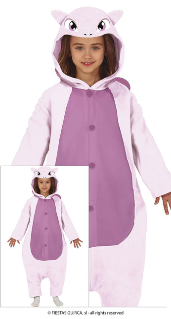 Costume de chat enfant violet