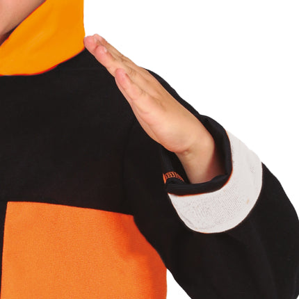 Costume de Ninja Garçon Orange Noir