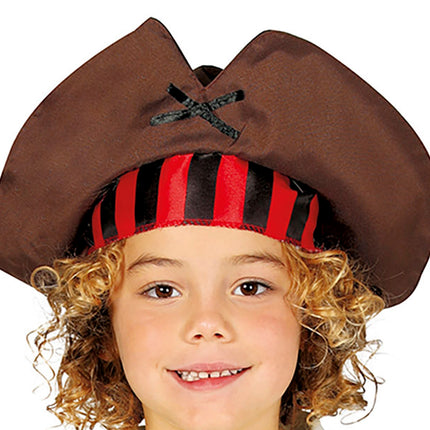 Costume de pirate Garçon brun