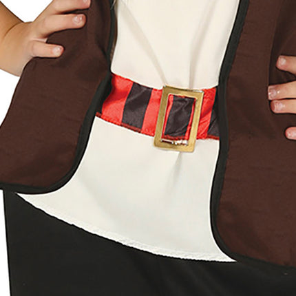 Costume de pirate Fille brune