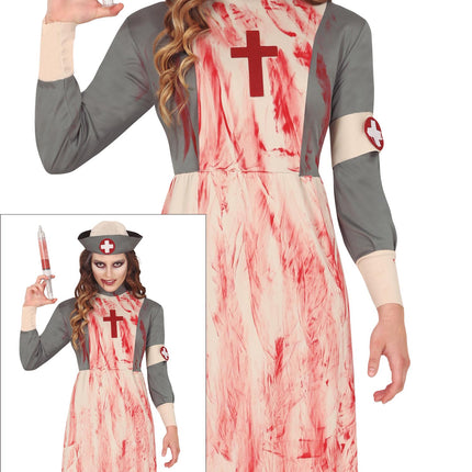 Robe d'Halloween Fille Infirmière