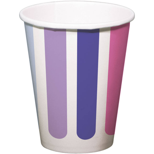 Gobelets en papier Stripetastic 250ml /8