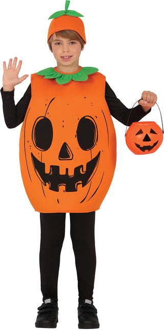 Costume d'Halloween Enfant Citrouille Orange