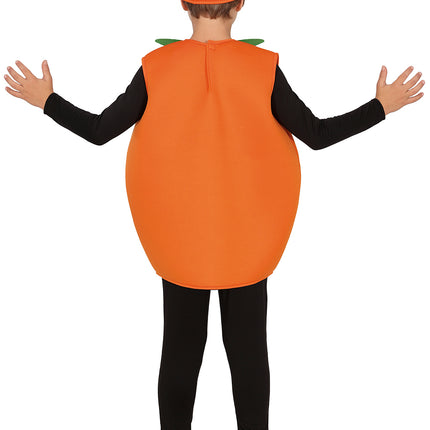 Costume d'Halloween Enfant Citrouille Orange