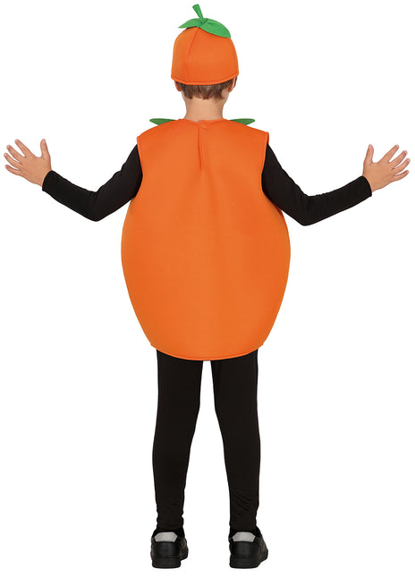 Costume d'Halloween Enfant Citrouille Orange