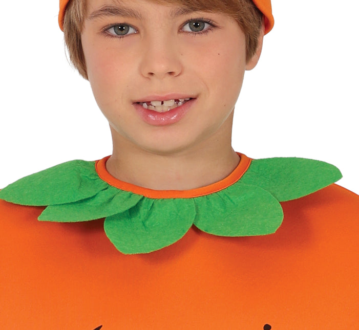 Costume d'Halloween Enfant Citrouille Orange