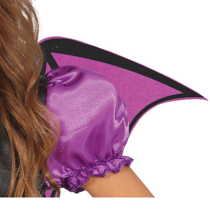 Costume d'Halloween chauve-souris fille