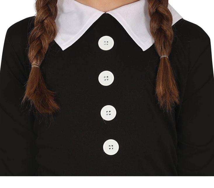 Mercredi Costume d'Halloween Fille