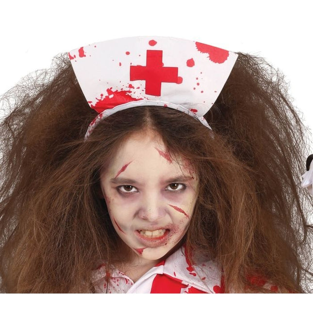 Costume d'Halloween de sœur fille sang