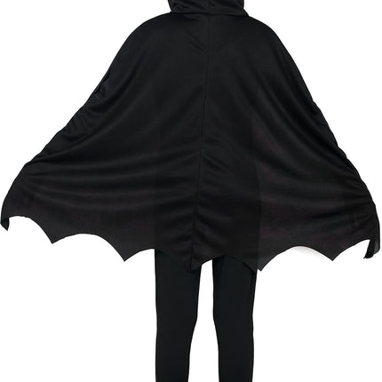 Poncho d'Halloween Fille Chauve-souris
