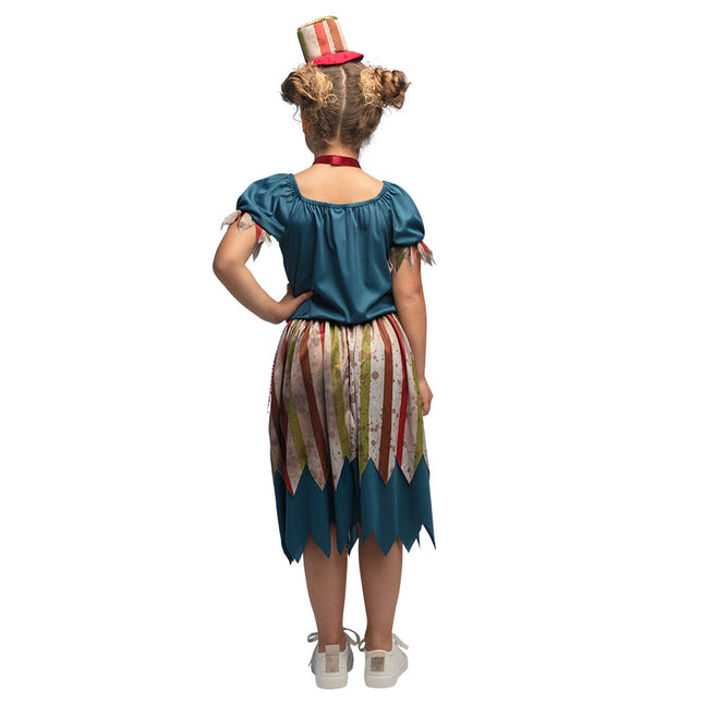 Robe d'Halloween Fille Clown