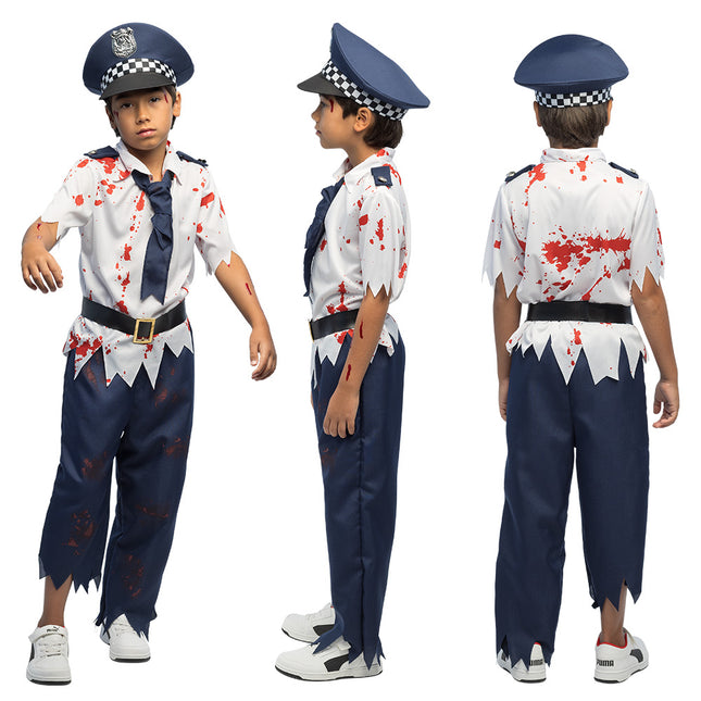 Costume d'Halloween Garçon Policier