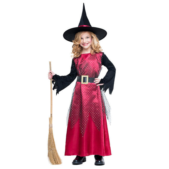 Robe d'Halloween Fille Sorcière
