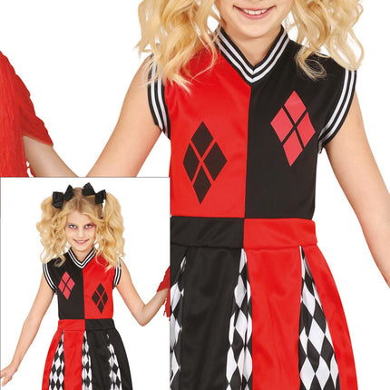 Robe d'Halloween Fille Cheerleader