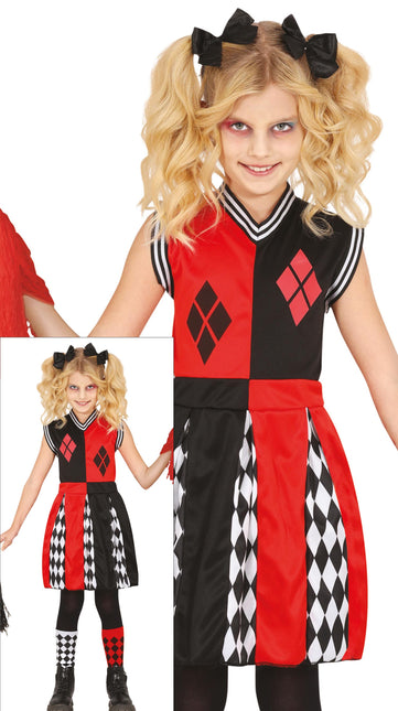 Robe d'Halloween Fille Cheerleader