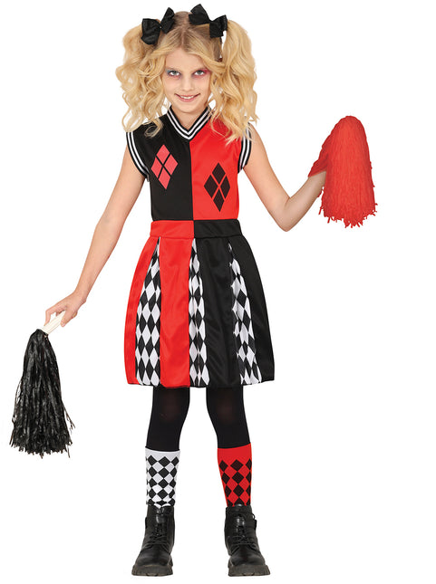 Robe d'Halloween Fille Cheerleader