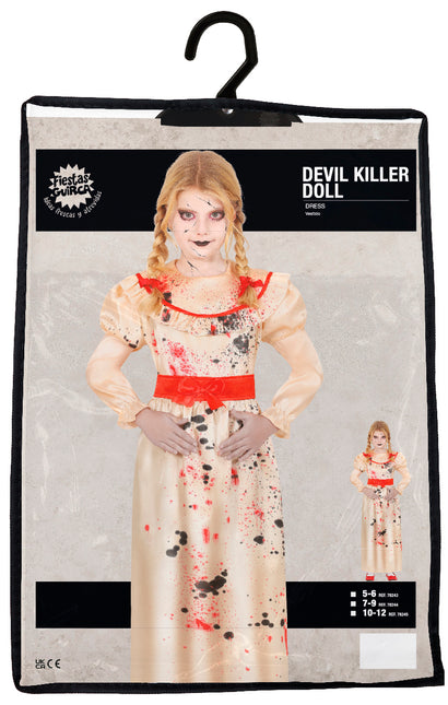 Robe d'Halloween Fille Devil Killer