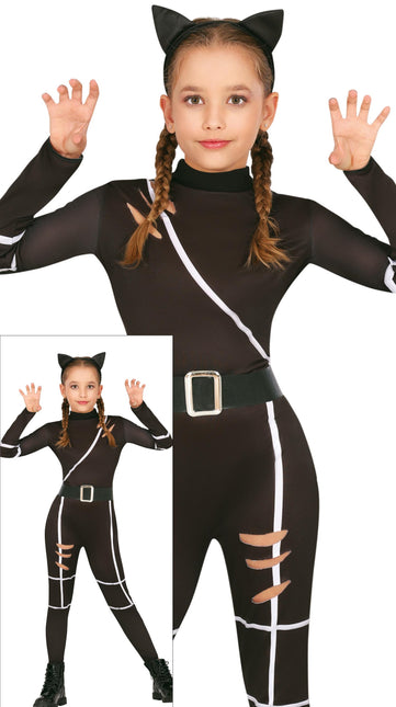 Costume d'Halloween Fille Chat