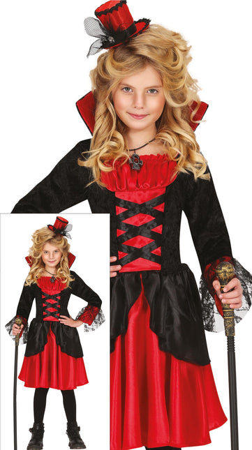 Robe d'Halloween Fille Vampire