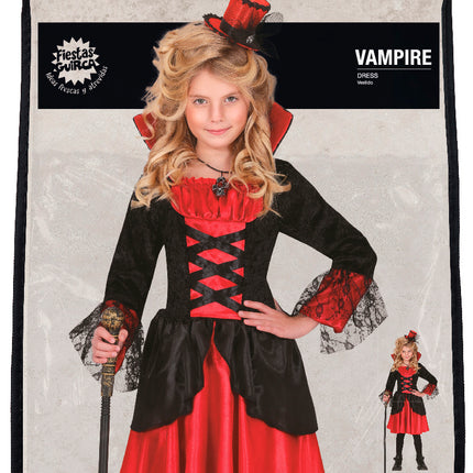 Robe d'Halloween Fille Vampire