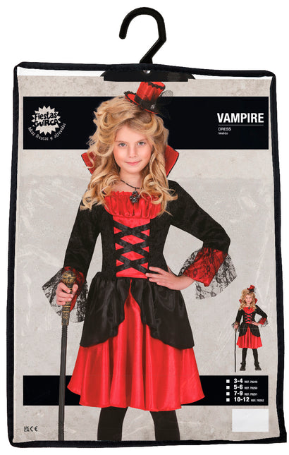 Robe d'Halloween Fille Vampire
