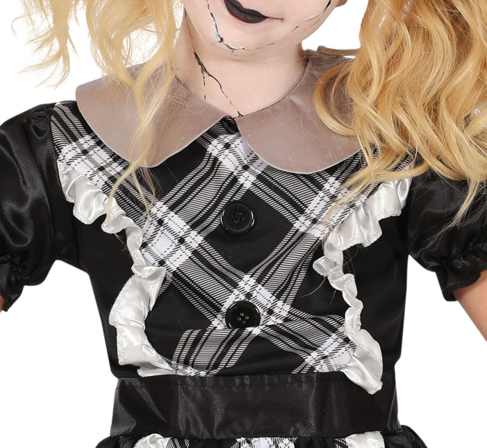 Robe d'Halloween Poupée en porcelaine