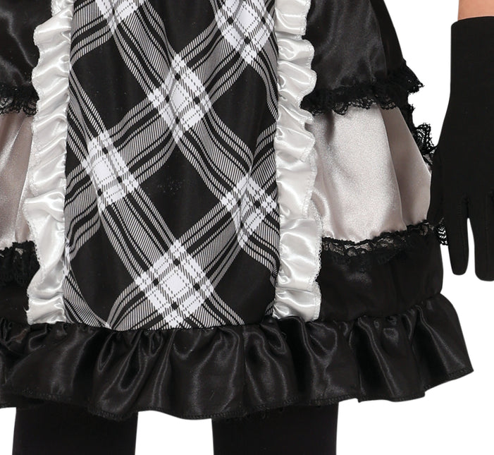 Robe d'Halloween Poupée en porcelaine
