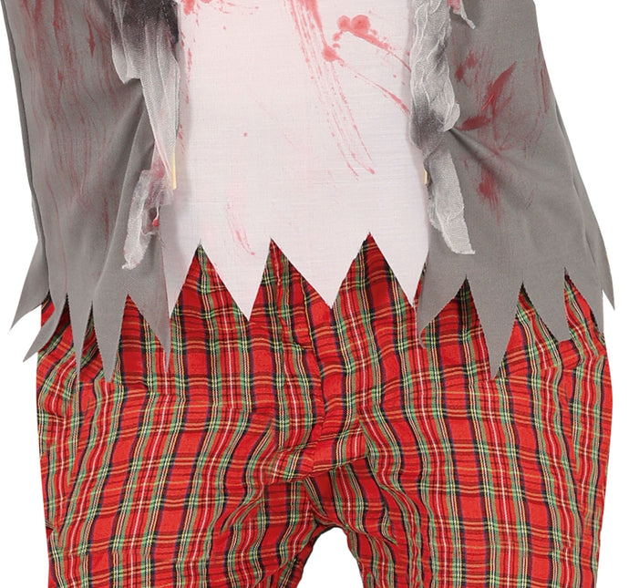 Costume d'Halloween Garçon Zombie Scholar