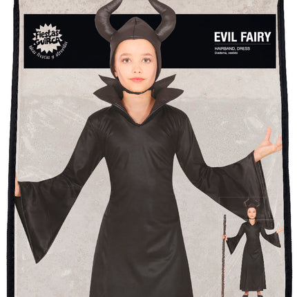 Robe d'Halloween Fille Fée en colère