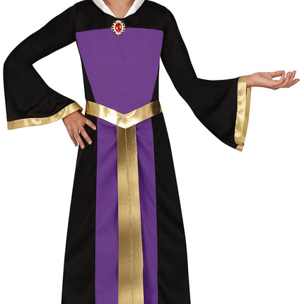 Robe d'Halloween Violet Fille Reine