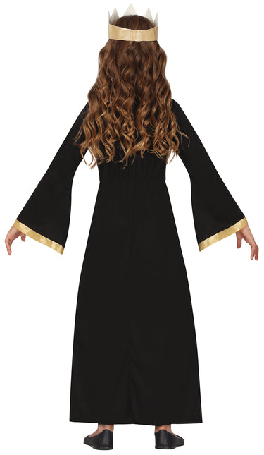 Robe d'Halloween Violet Fille Reine