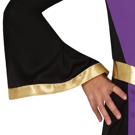 Robe d'Halloween Violet Fille Reine