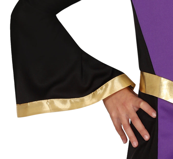 Robe d'Halloween Violet Fille Reine