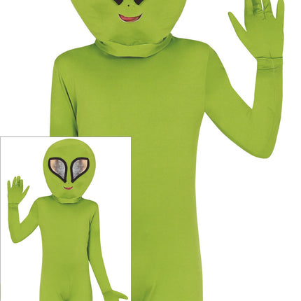 Alien Suit Green Child