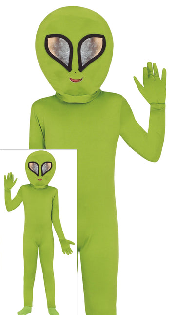 Alien Suit Green Child