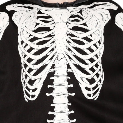 Costume d'Halloween Poncho squelette enfant