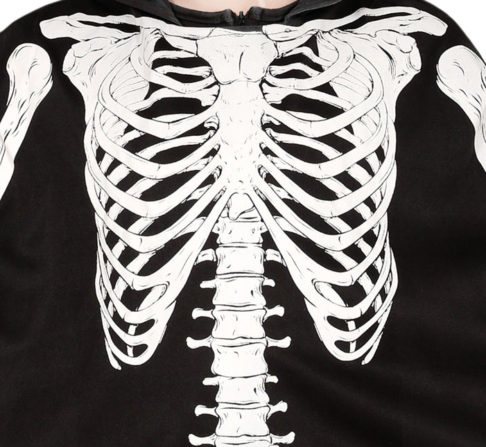 Costume d'Halloween Poncho squelette enfant