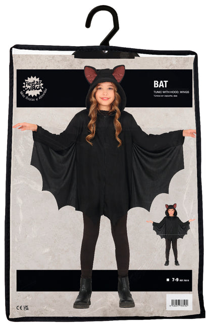 Costume d'Halloween enfant chauve-souris