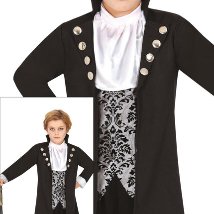 Costume d'Halloween Garçon noir Vampire