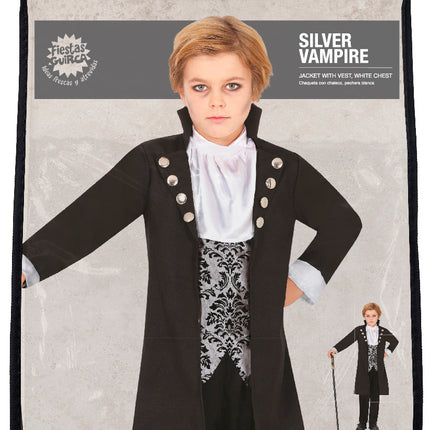 Costume d'Halloween Garçon noir Vampire