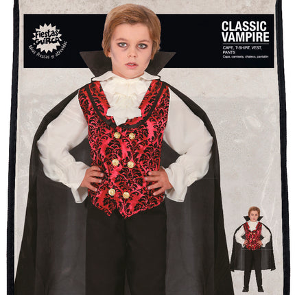 Costume d'Halloween Garçon Vampire