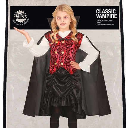 Costume d'Halloween Fille Vampire