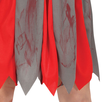 Robe d'Halloween Fille Zombie Cheerleader