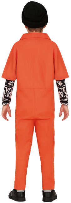 Combinaison orange Garçon prisonnier