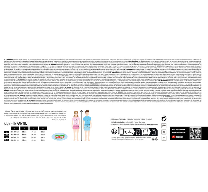 Combinaison orange Garçon prisonnier
