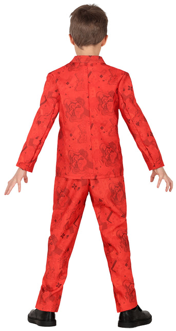 Costume d'Halloween Garçon Rouge