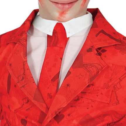 Costume d'Halloween Garçon Rouge