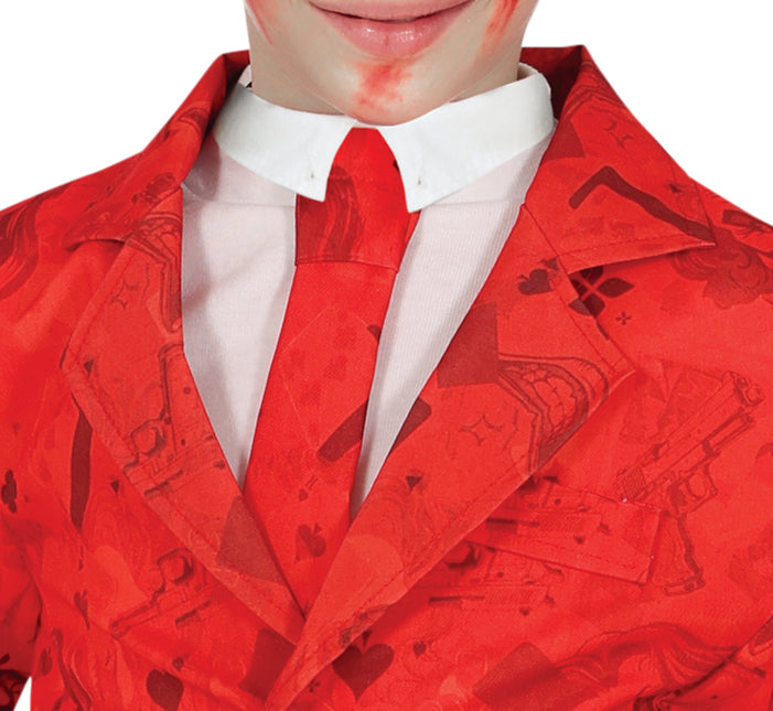 Costume d'Halloween Garçon Rouge