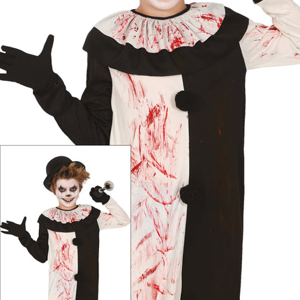 Costume d'Halloween Garçon Horrible Clown